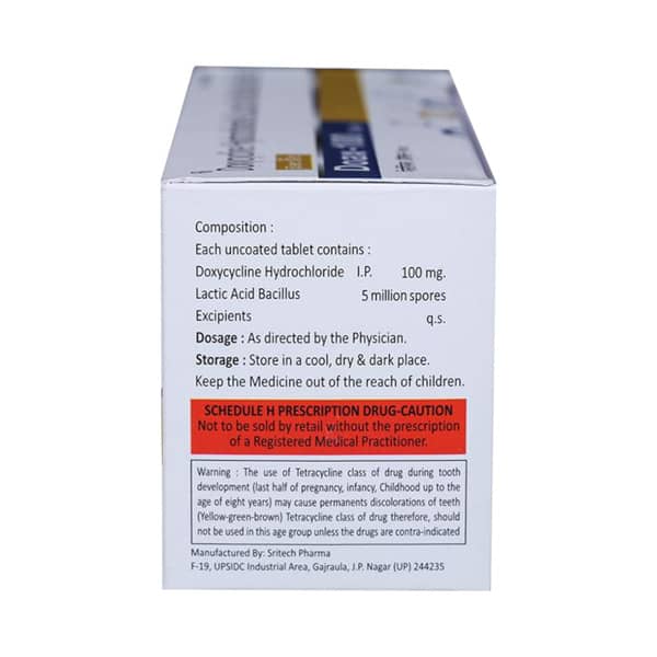 Doax 100mg Strip Of 8 Tablets