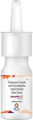 Nezaflo D 70md Bottle Of 7gm Nasal Spray