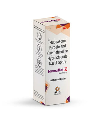 Nezaflo D 70md Bottle Of 7gm Nasal Spray