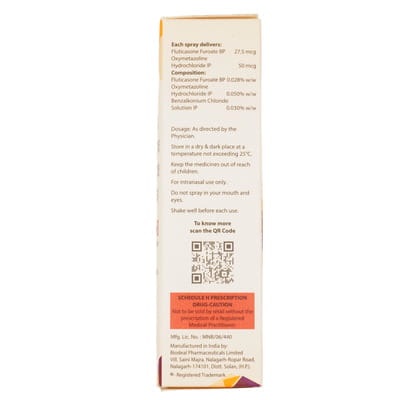 Nezaflo D 70md Bottle Of 7gm Nasal Spray