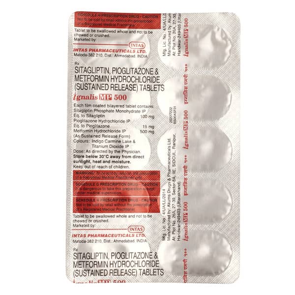 Ignalis Mp 500mg Strip Of 10 Tablets