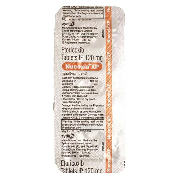 Nucoxia XP 120mg Tablet