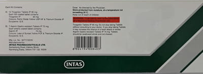 Ticastro As Strip Of 21 Tablet Combikit