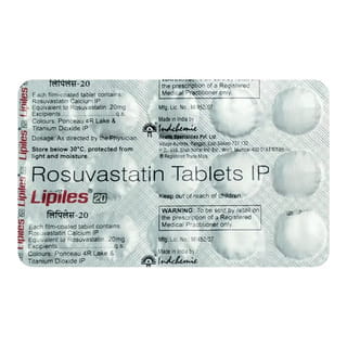 Lipiles 20Mg Strip Of 15 Tablets