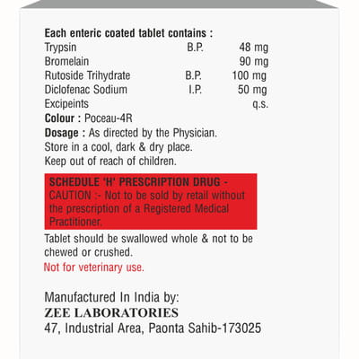 Truzem D Plus Strip Of 10 Tablets