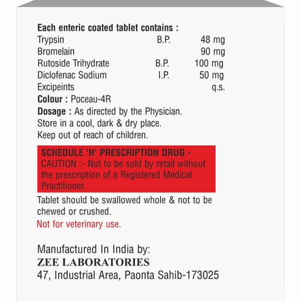 Truzem D Plus Strip Of 10 Tablets