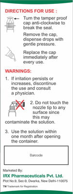 Sofirx Plus Bottle Of 10ml Eye Drops
