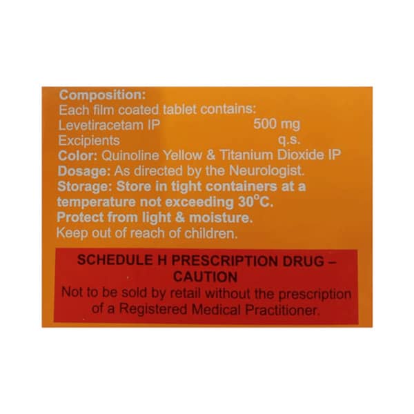 Levigress 500mg Strip Of 15 Tablets