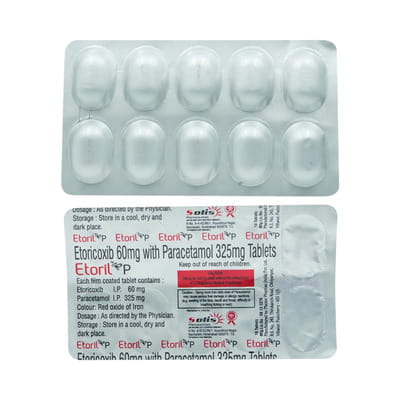 Etorizer P 60/325mg Strip Of 15 Tablets