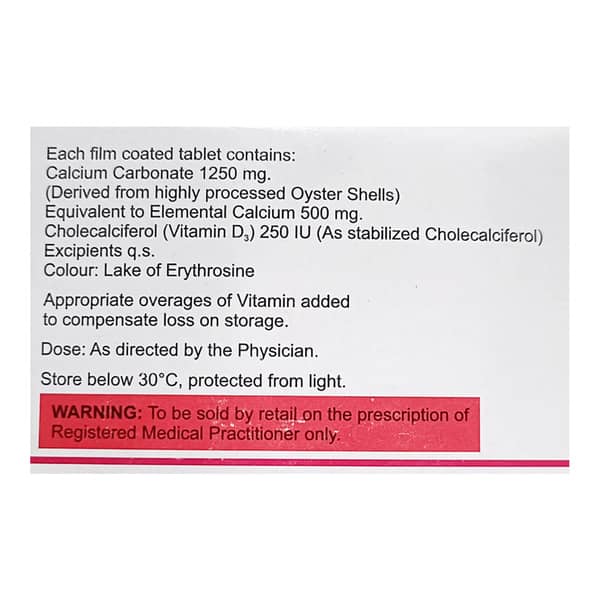 Troycal 500Mg Strip Of 15 Tablets
