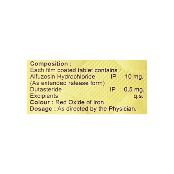 Alfunol D Strip Of 10 Tablets