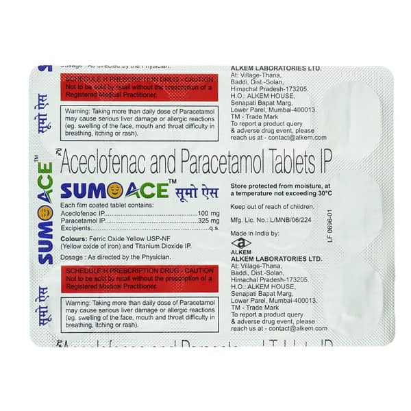 Sumo Ace Strip Of 15 Tablets