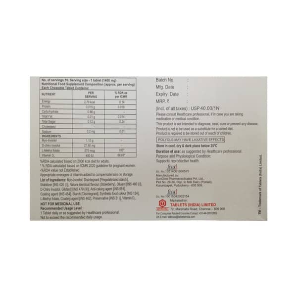 Qlife Strip Of 10 Tablets