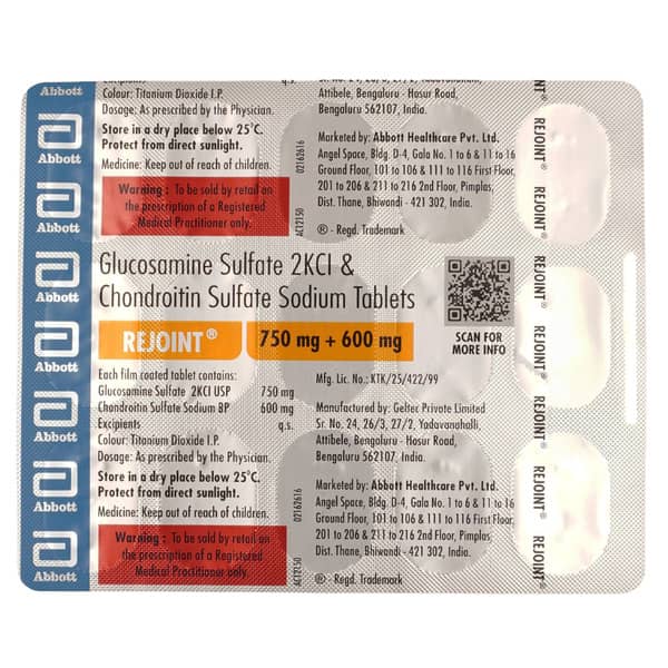 Rejoint 750/600mg Strip Of 15 Tablets