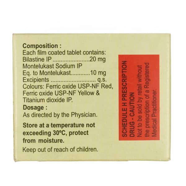 Bilaset M Strip Of 10 Tablets