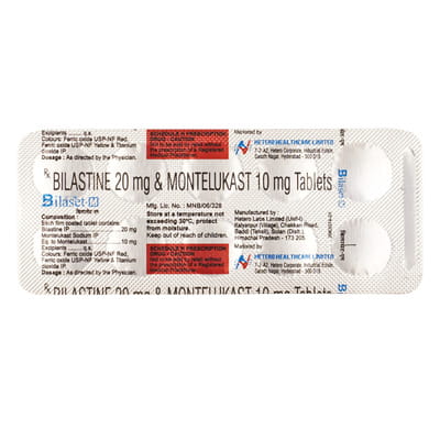 Bilaset M Strip Of 10 Tablets