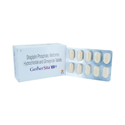 Gemer Sita Ir 50/1000/2mg Strip Of 10 Tablets