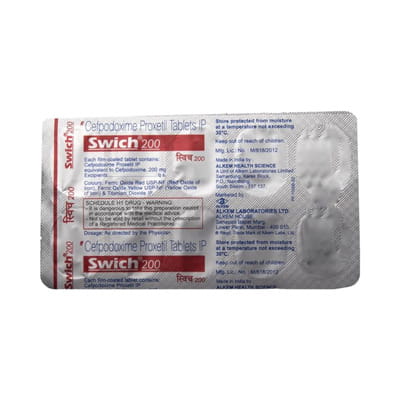 Swich 200 Strip Of 6 Tablets