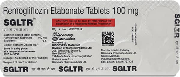 Sgltr 100mg Strip Of 10 Tablets