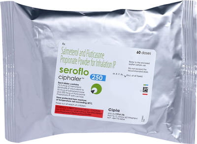 Seroflo 250mcg Box Of 60md Ciphaler