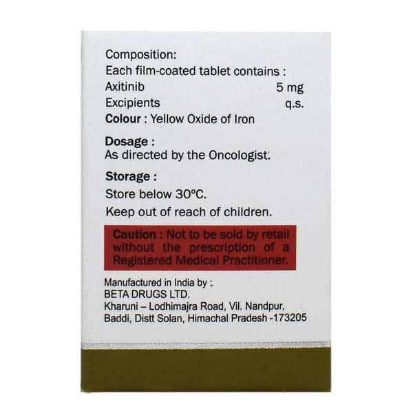Bexinib 5Mg Strip Of 14 Tablets