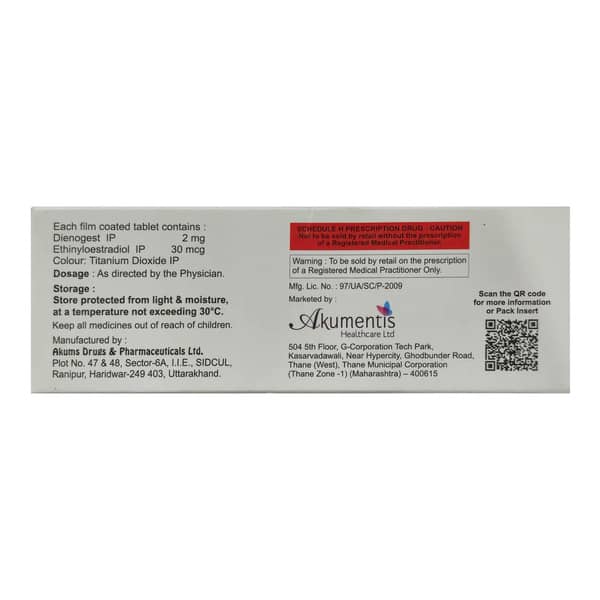 Estradine Strip Of 21 Tablets