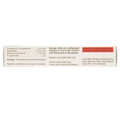 Clindac Trio Tube Of 20gm Gel