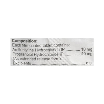 Amnurite Beta 10/40mg Er Strip Of 10 Tablets