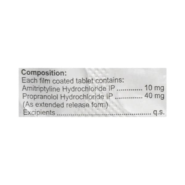 Amnurite Beta 10/40mg Er Strip Of 10 Tablets