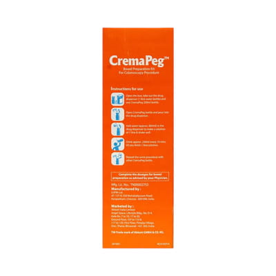 Cremapeg Bowel Kit Bottle Of 200ml Solution