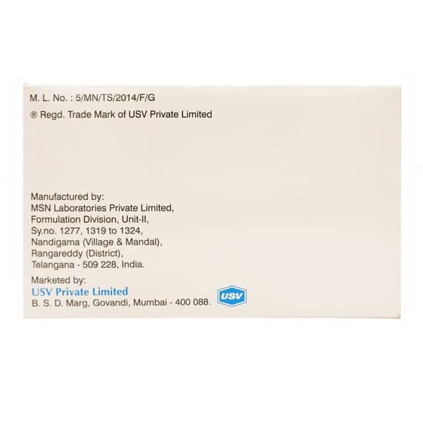 Xenia M 12.5/1000mg Er Strip Of 10 Tablets