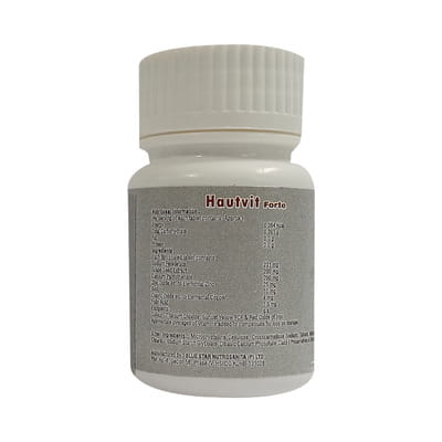Hautvit Forte Bottle Of 30 Tablets