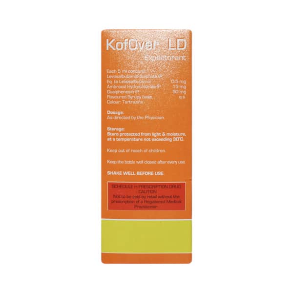 Kofover Ld Pineapple Mixed Fruit Flavour Expectorant 60ml