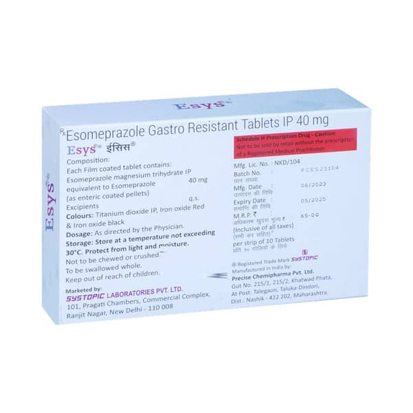 Esys Strip Of 10 Tablets