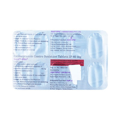 Esys Strip Of 10 Tablets