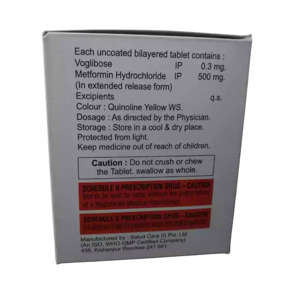 Vose Mf 0.3mg Strip Of 15 Tablets