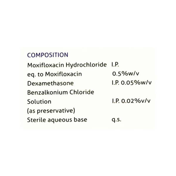 Decamox M Bottle Of 5ml Eye Drops
