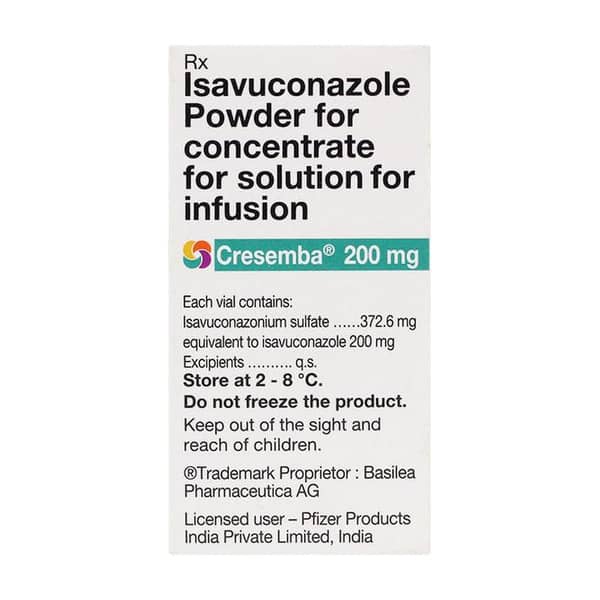 Cresemba 200Mg Vial Of 0.2Gm Powder For Injection