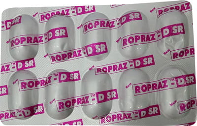 New Ropraz Dsr Strip Of 10 Capsules