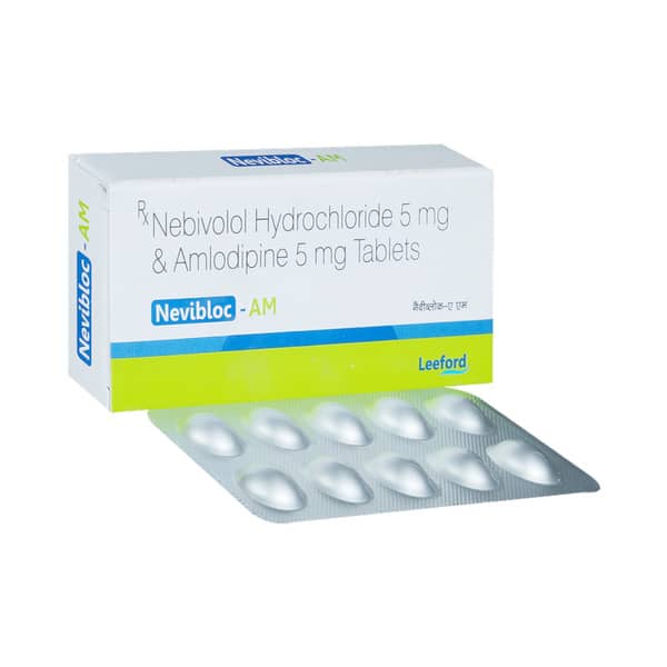 Nevibloc Am Strip Of 10 Tablets