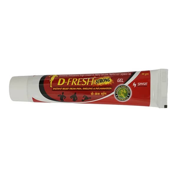 D Fresh Strong Tube Of 30Gm Gel