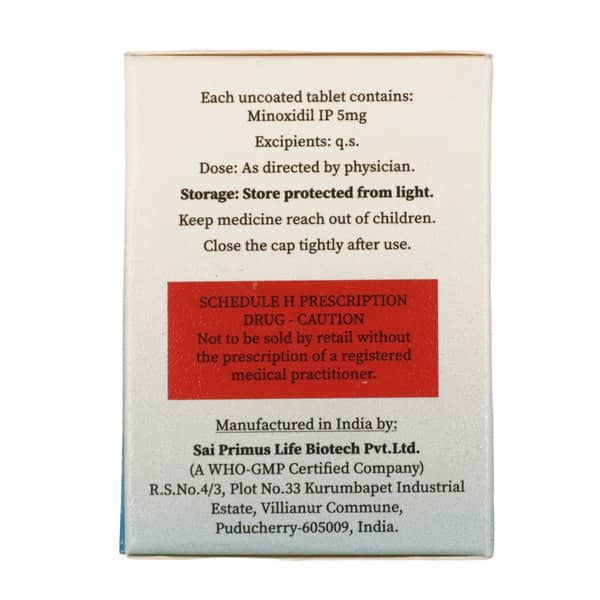 Minogain 5mg Bottle Of 30 Tablets