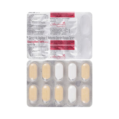 Switglim Mv 2/0.2mg Strip Of 15 Tablets