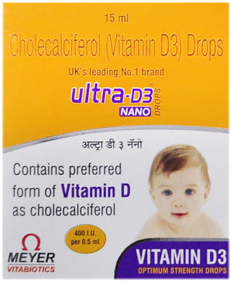 Ultra D3 Nano Bottle Of 15ml Oral Drops