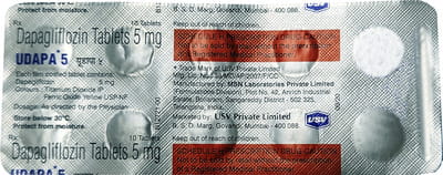 Udapa 5mg Strip Of 10 Tablets