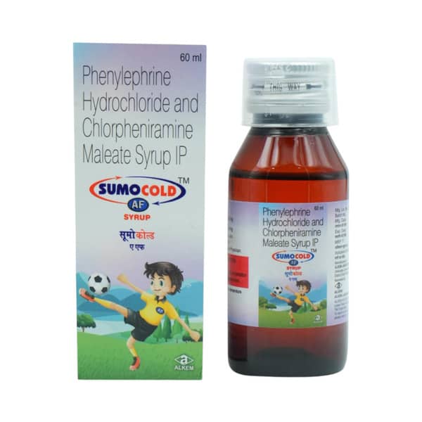 Sumocold Af Bottle Of 60ml Syrup
