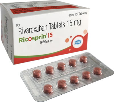 Ricosprin 15mg Strip Of 10 Tablets