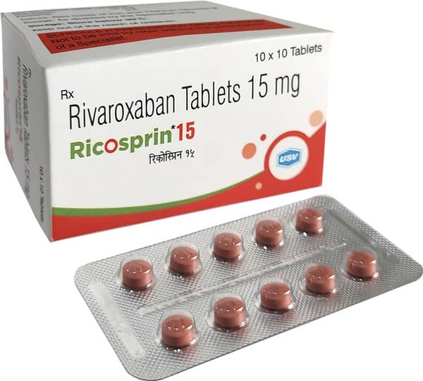 Ricosprin 15mg Strip Of 10 Tablets