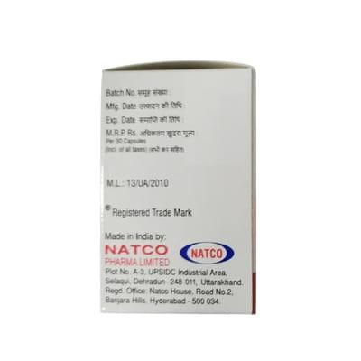 Lenvat 4mg Bottle Of 30 Capsules