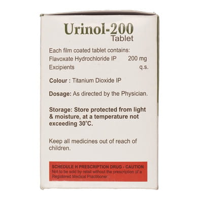Urinol 200mg Strip Of 15 Tablets